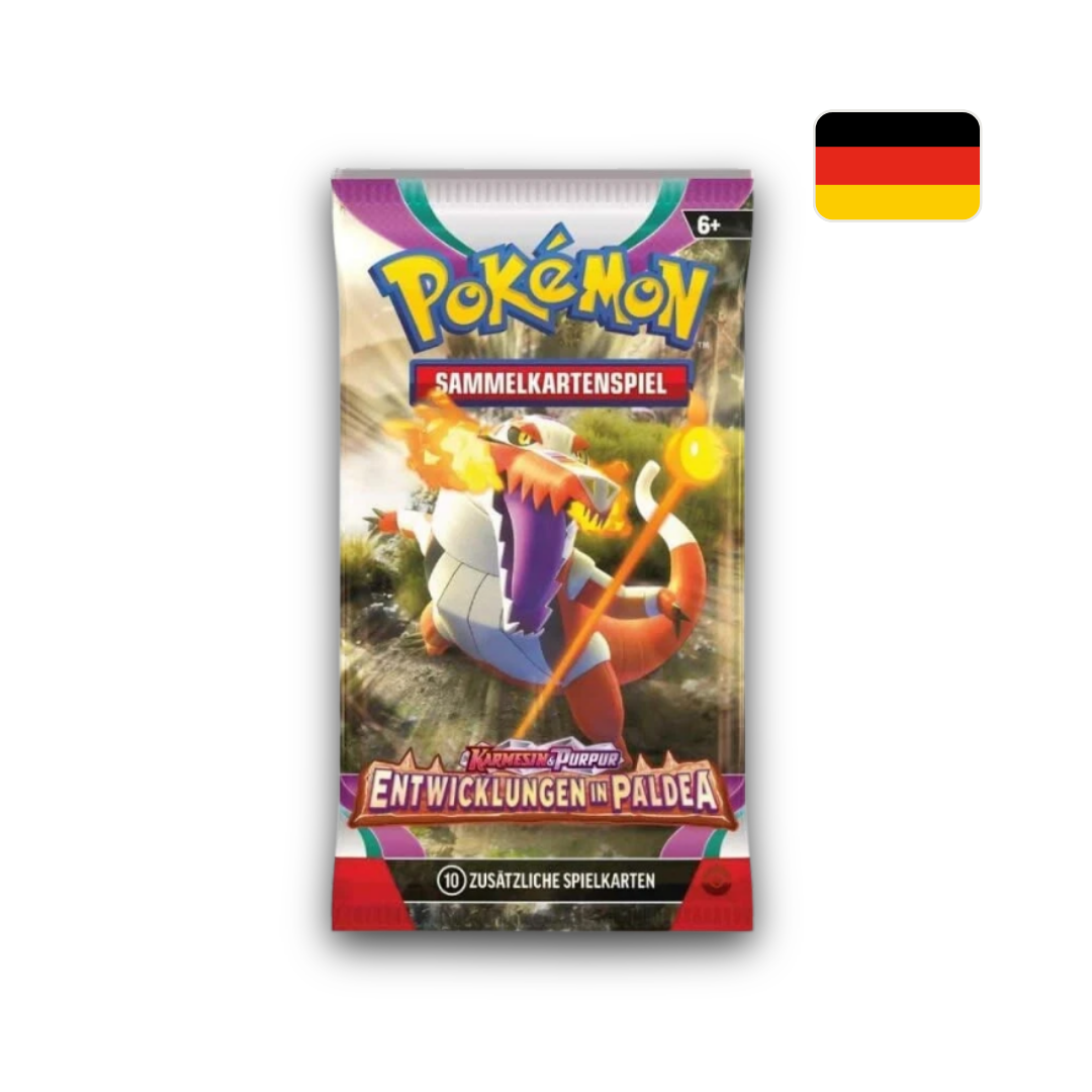 Pokemon Paldea Evolved Booster Packs German